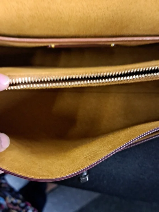 Coach Parker Shoulder Bag with Tea Rose Applique in the chalk and brass Color - Picture 16 of 16